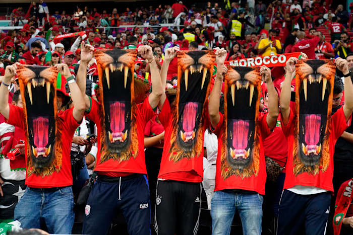 55 mil hinchas de Marruecos hicieron espectacular entrada en semifinal